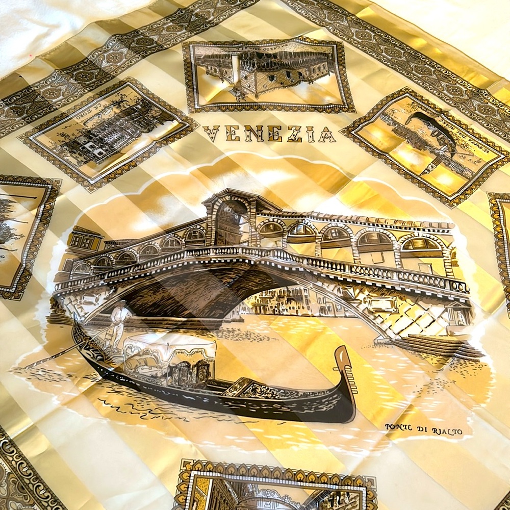 Venezia silk scarf